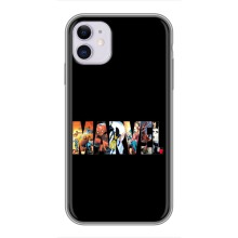 Силіконовий Чохол для iPhone 11 – MARVEL