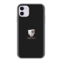Чохол Майнкрафт на iPhone 11 (AlphaPrint) Minecraft (Овечка Майнкрафт)