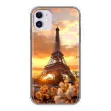 Чохол Ейфелева Вежа iPhone 11 - (AlphaPrint) (Сонячня вежа)