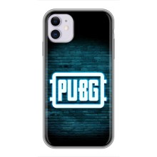Чеjхол PUBG для Еппл 11 (AlphaPrint) (Лого PUBG)