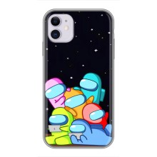 Чохли Амонг Ас для iPhone 11 (AlphaPrint) (Скіни в космосі)