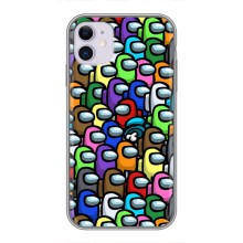 Чохли Амонг Ас для iPhone 11 (AlphaPrint) (Убитий)