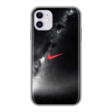 Чохол для iPhone 11 - з принтом Найк (AlphaPrint) (Найк червоний)