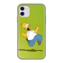 Чjхол з Сімпсонами для iPhone 11 (VPrint) (Гомер Сімпсон)