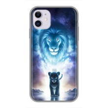 Чохол з картинкою ЛЕВ для iPhone 11 (VPrint) (Маленький лев)