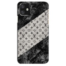 Чехол Стиль Louis Vuitton на iPhone 11 (LV на белом)