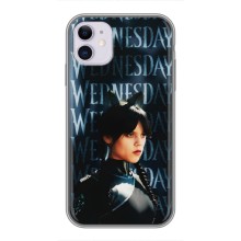 Чохли Венсдей на iPhone 11 Уенсдей (AlphaPrint) (Венздей кішка)
