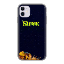 Чехол с мультфильмом Шрек на iPhone 11 – Шрек лого