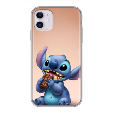 Чехол с рисунком Стич для iPhone 11 – Стич с шоколадом