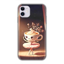 Чохол з мемом Тралалело тралала на iPhone 11 (Балерина капучина)