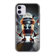 Чохол з мемом Тралалело тралала на iPhone 11 (Капучіно асасіно)