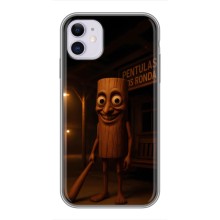 Чохол з мемом Тралалело тралала на iPhone 11 (Тунг тунг тунг сахур)