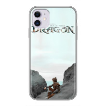 Чехол как приручить дракона на iPhone 11 (Дракон лого)