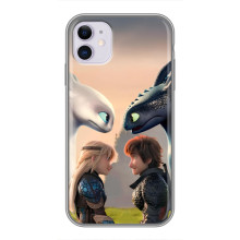 Чехол как приручить дракона на iPhone 11 (Гикавка и Астрид)