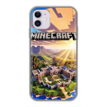 Чехол с картинками Майнкрафт для Айфон 11 – Minecraft