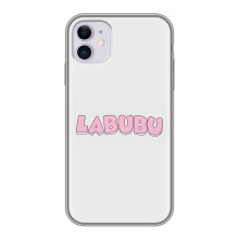 Чехол с Лабубу на iPhone 11 (Лого Лабубу)