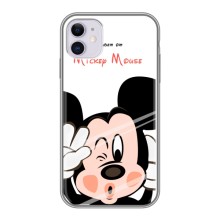 Міккі Маус чохол для iPhone 11 (AlphaPrint - Мультяшні) (Маус Міккі)