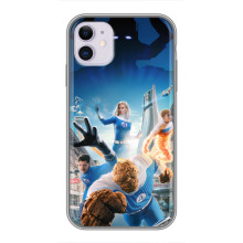 Чехол с принтом Фантастическая четверка для iPhone 11 – Герои Фантастической четверки