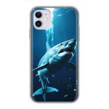 Чехол с картинкой «Хищники» для iPhone 11 – Акула