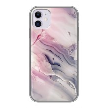 Мраморний чехол на iPhone 11 (VPrint) (Пурпурний Мрамор)