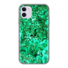 Мраморний чехол на iPhone 11 (VPrint) (Салатовий Мрамор)