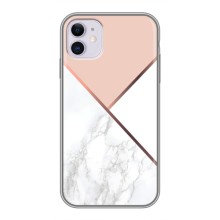 Мраморний чехол на iPhone 11 (VPrint) (Тройний мрамор)
