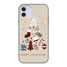 Різдвяні Чохли для iPhone 11 (VPrint) (Merry Christmas)