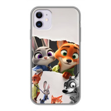 Силиконовый чехол с принтом Зоотрополіс для iPhone 11
