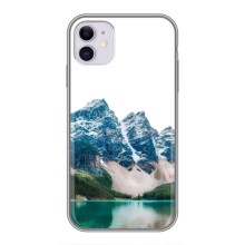 Силіконовий чохол з КАРТИНКАМИ літо для iPhone 11 (AlphaPrint) (Гори)