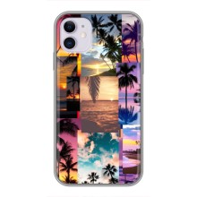 Силіконовий чохол з КАРТИНКАМИ літо для iPhone 11 (AlphaPrint) (Літня відпустка)