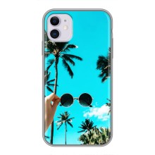 Силіконовий чохол з КАРТИНКАМИ літо для iPhone 11 (AlphaPrint) (Погляд літо)