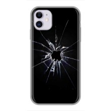 Текстурный Чехол для iPhone 11 (Биток стекло)