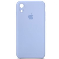 Чехол Silicone Case Square Full Camera Protective (AA) для Apple iPhone XR (6.1") – Голубой