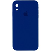 Чехол Silicone Case Square Full Camera Protective (AA) для Apple iPhone XR (6.1") – Синий