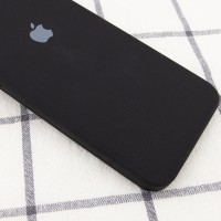 Чехол Silicone Case Square Full Camera Protective (AA) для Apple iPhone XR (6.1") – Черный