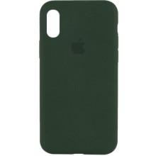 Чехол Silicone Case Full Protective (AA) для Apple iPhone XR (6.1") – Зеленый