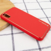 Шкіряний чохол Xshield для Apple iPhone XR (6.1") – Червоний