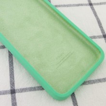 Чехол Silicone Case Square Full Camera Protective (AA) для Apple iPhone XR (6.1") – Зеленый
