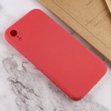 Силиконовый чехол Candy Full Camera для Apple iPhone XR (6.1") – Красный