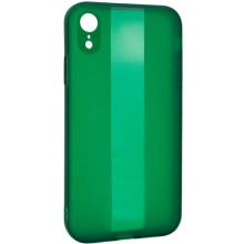 Чохол TPU Glossy Line Full Camera для Apple iPhone XR (6.1") – Зелений
