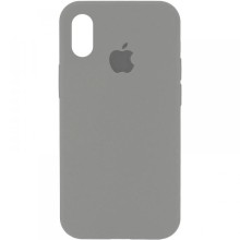 Чохол Silicone Case Full Protective (AA) для Apple iPhone XR (6.1") – Сірий
