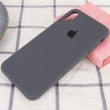 Чохол Silicone Case Full Protective (AA) для Apple iPhone XR (6.1") – Сірий