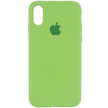 Чехол Silicone Case Full Protective (AA) для Apple iPhone XR (6.1") (Мятный)