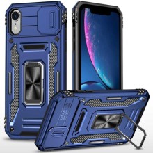 Ударопрочный чехол Camshield Army Ring для Apple iPhone XR (6.1") – Синий