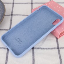 Чохол Silicone Case Full Protective (AA) для Apple iPhone XR (6.1") – Блакитний