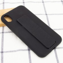 Чохол Silicone Case Hand Holder для Apple iPhone XR (6.1") – Чорний