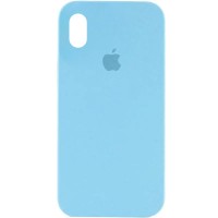 Чехол Silicone Case Full Protective (AA) для Apple iPhone XR (6.1") – Бирюзовый