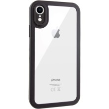 TPU чохол Transparent + Colour 1,5mm для Apple iPhone XR (6.1")