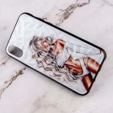 TPU+PC чохол Prisma Ladies для Apple iPhone XR (6.1") – Білий