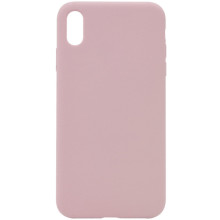 Чехол Silicone Case Full Protective (AA) NO LOGO для Apple iPhone XR (6.1") – Розовый